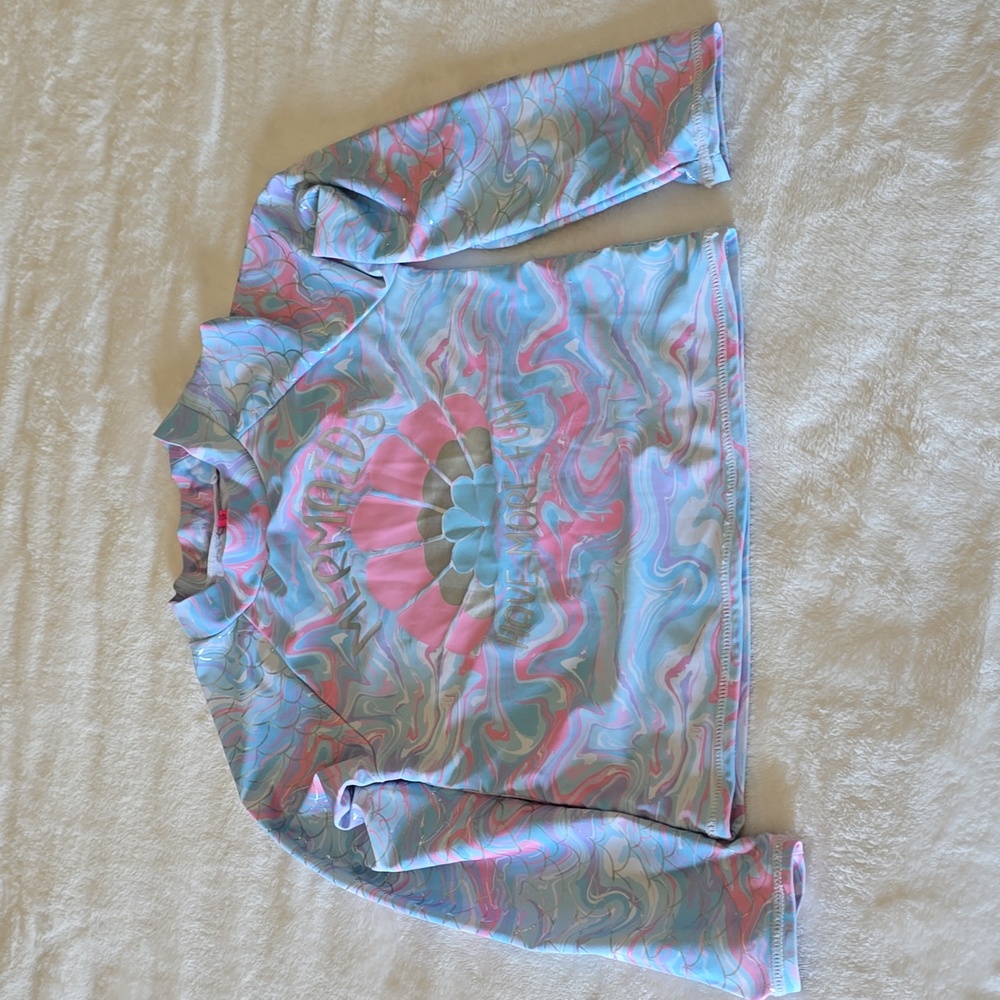 Betsey Johnson Mermaid Swim Top